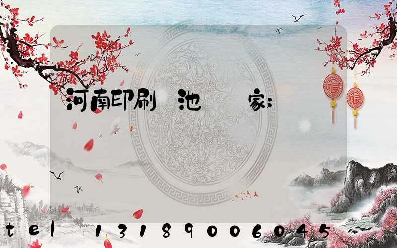 河南印刷電池標廠家