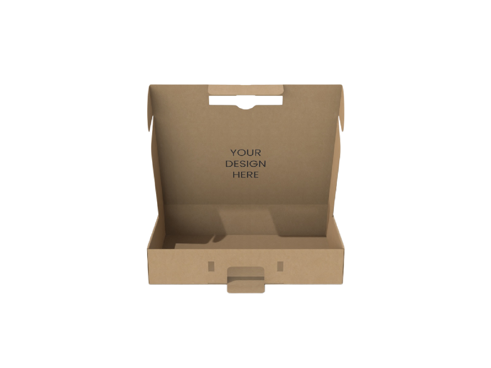 食品包裝盒定制需求分析- 提手保險扣飛機(jī)盒型設(shè)計結(jié)構(gòu)圖