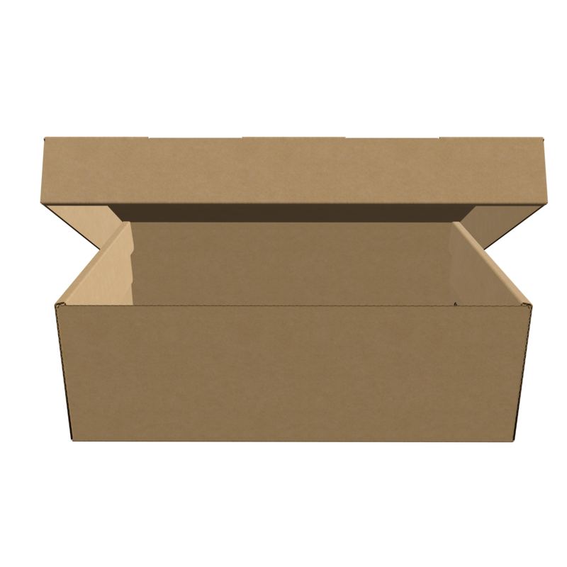 鞋盒-翻蓋鞋盒設(shè)計結(jié)構(gòu)圖